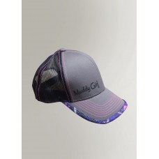 Muddy Girl Camo Pink & Purple Mesh Back Basetball Hat Cap  Mujer&apos;s  eb-39926735